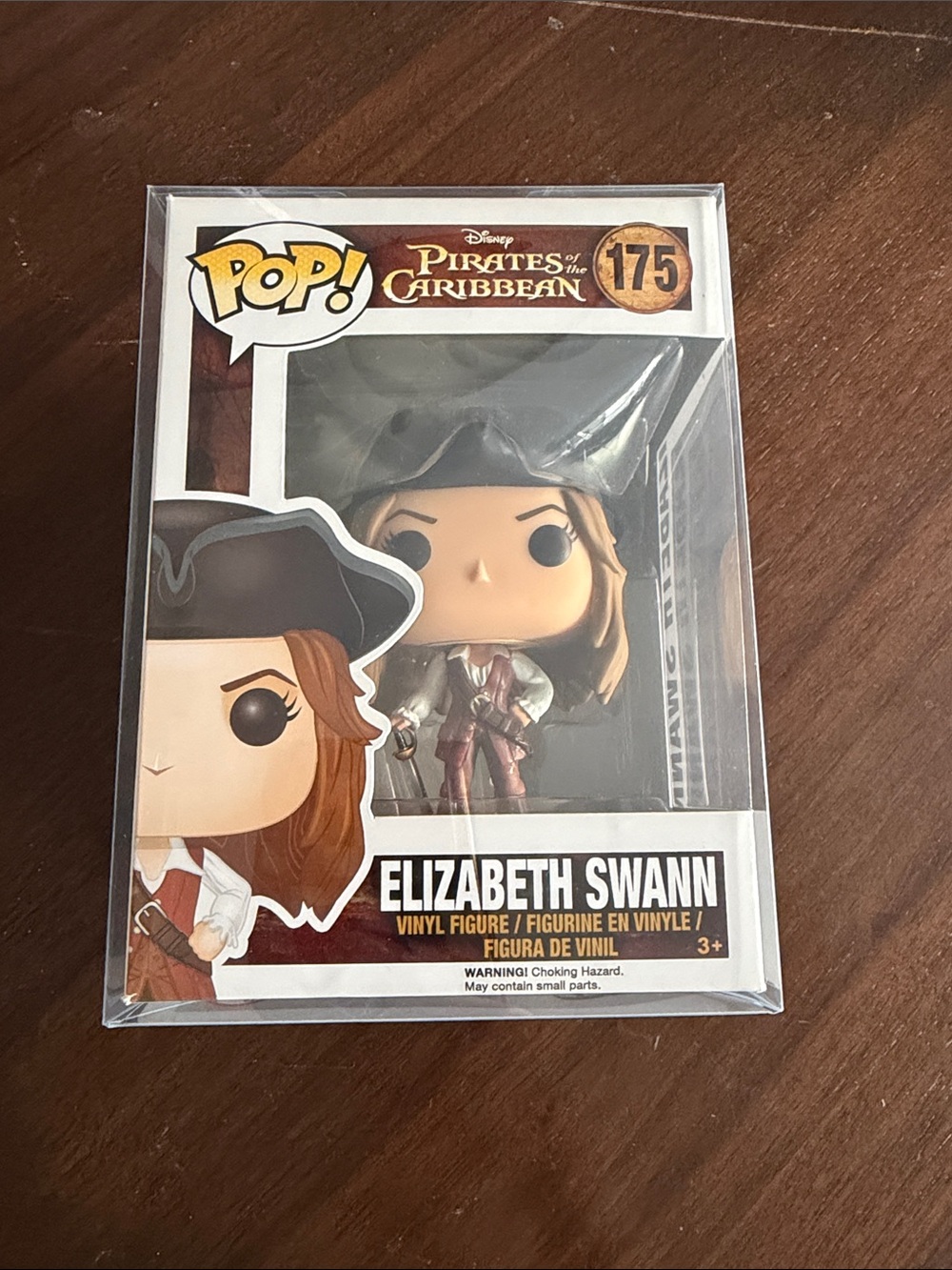 Pop! Vinyl Elizabeth Swann (Pirates of the Caribbean) - Brown & Black